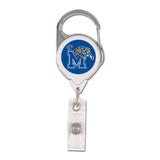 Memphis Tigers Badge Holder Premium Retractable - Team Fan Cave