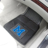 Memphis Tigers Car Mats Heavy Duty 2 Piece Vinyl-0