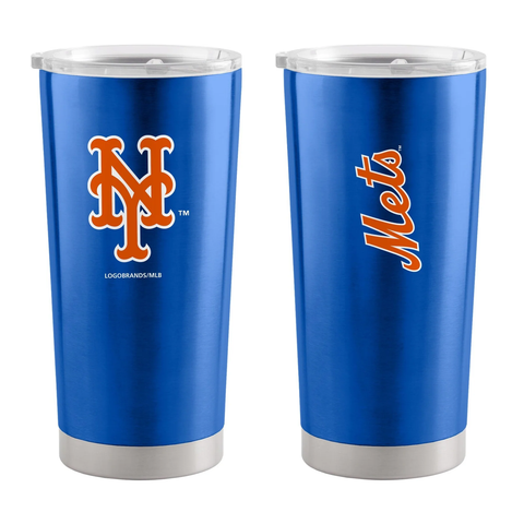 New York Mets Travel Tumbler 20oz Stainless Steel-0