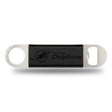 Miami Dolphins Bar Blade Bottle Opener Laser Engraved