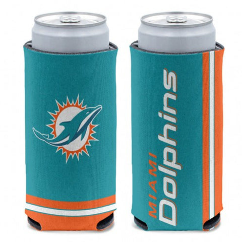 Miami Dolphins Can Cooler Slim Can Design-0