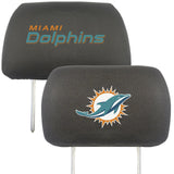 Miami Dolphins Headrest Covers FanMats