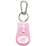 Miami Dolphins Keychain Football Pink - Team Fan Cave