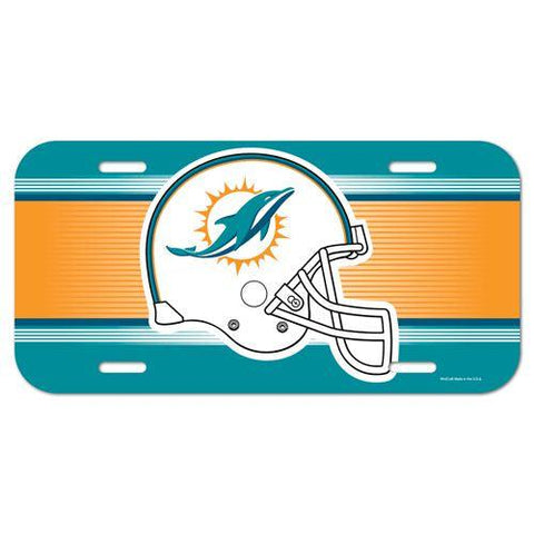 Miami Dolphins License Plate