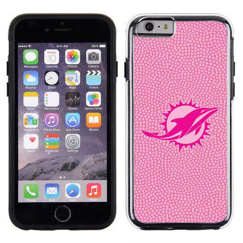 Miami Dolphins Pink NFL Football Pebble Grain Feel IPhone 6 Case - - Team Fan Cave