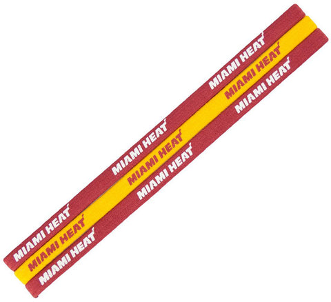 Miami Heat Elastic Headbands - Team Fan Cave