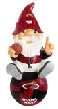 Miami Heat Garden Gnome - On Team Logo - Team Fan Cave