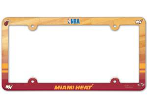 Miami Heat License Plate Frame - Full Color