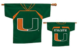 Miami Hurricanes Flag Jersey Design CO - Team Fan Cave