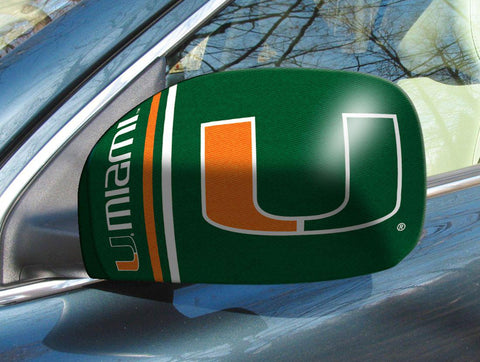 Miami Hurricanes Mirror Cover - Small - Team Fan Cave