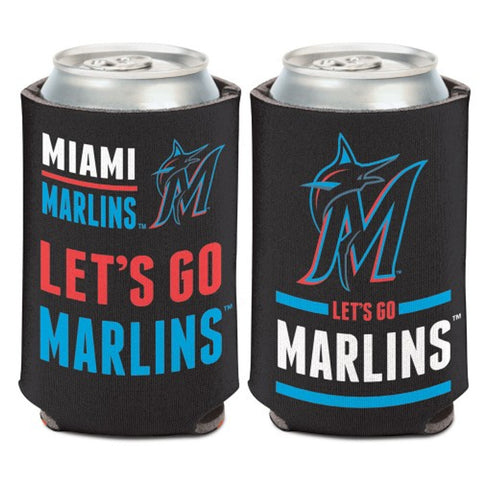 Miami Marlins Can Cooler Slogan Design Special Order-0