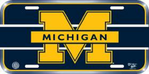 Michigan Wolverines License Plate