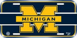 Michigan Wolverines License Plate