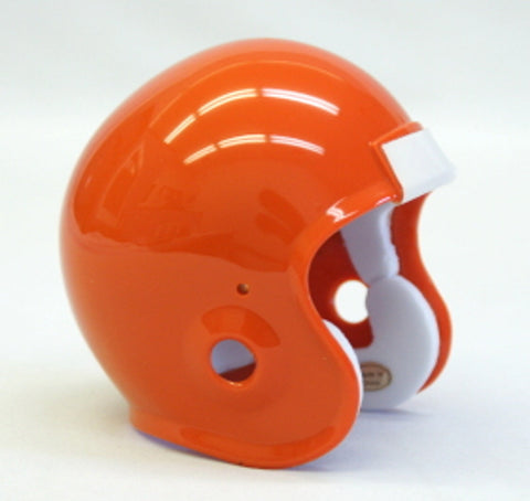 Micro Football Helmet Shell - Orange-0