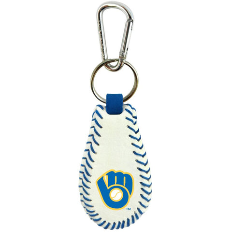 Milwaukee Brewers Keychain Retro Baseball - Team Fan Cave