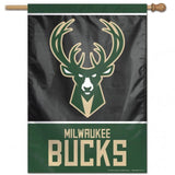 Milwaukee Bucks Banner 28x40 Vertical - Special Order