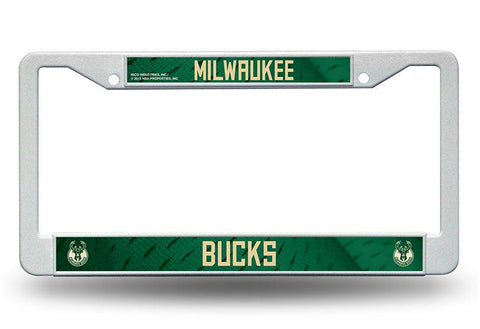 Milwaukee Bucks License Plate Frame Plastic - Special Order - Team Fan Cave