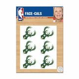 Milwaukee Bucks Tattoo Face Cals Special Order