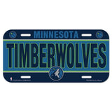 Minnesota Timberwolves License Plate