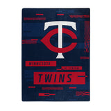 Minnesota Twins Blanket 60x80 Raschel Digitize Design-0