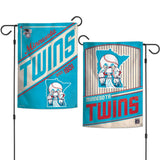 Minnesota Twins Flag 12x18 Garden Style 2 Sided Cooperstown-0