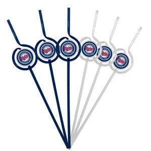 Minnesota Twins Team Sipper Straws - Team Fan Cave