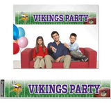 Minnesota Vikings Banner 12x65 Party Style - Team Fan Cave