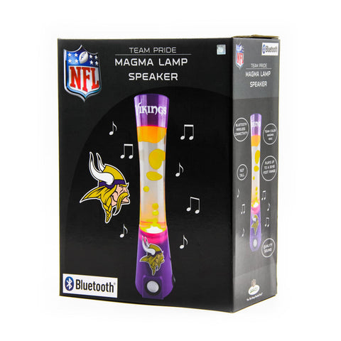 Minnesota Vikings Magma Lamp - Bluetooth Speaker-0