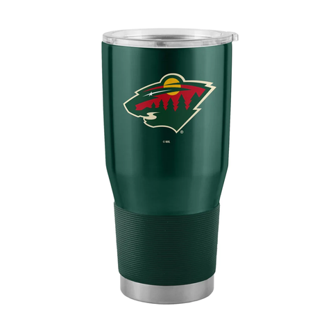 Minnesota Wild Travel Tumbler 30oz Stainless Steel-0