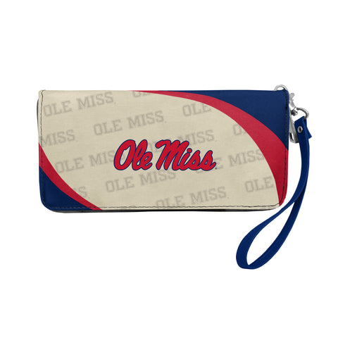 Mississippi Rebels Wallet Curve Organizer Style - Team Fan Cave