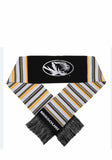 Missouri Tigers Glitter Stripe Scarf - Team Fan Cave