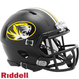 Missouri Tigers Helmet Riddell Replica Mini Speed Style Black-0