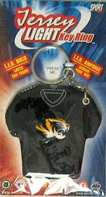 Missouri Tigers Keychain - Jersey Keylight - Team Fan Cave