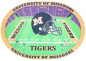 Missouri Tigers Set of 4 Placemats - Team Fan Cave