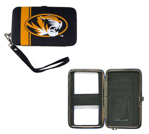 Missouri Tigers Shell Wristlet - Team Fan Cave