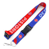 Detroit Pistons Lanyard Crossfade Design Special Order-0