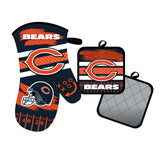 Chicago Bears Oven Mitt and Pot Holder Set-0