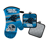 Carolina Panthers Oven Mitt and Pot Holder Set-0
