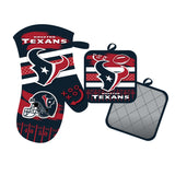 Houston Texans Oven Mitt and Pot Holder Set-0
