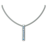Indianapolis Colts Necklace Silver Bar-0