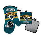 Jacksonville Jaguars Oven Mitt and Pot Holder Set-0