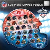 NFL Football Helmet Shaped Puzzle 500 Piece-0