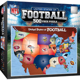 NFL Football Map Puzzle 500 Piece-0