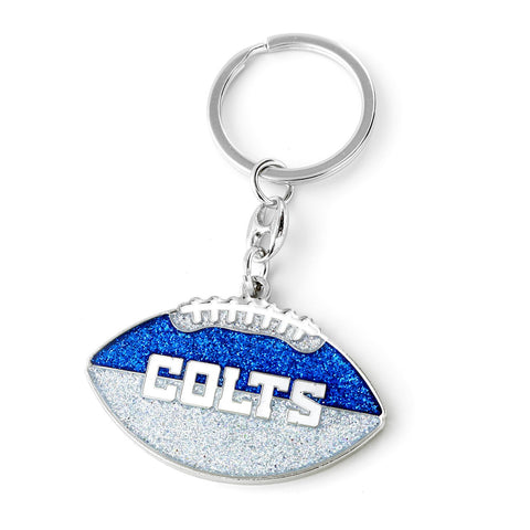 Indianapolis Colts Keychain Football Glitter-0