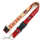 San Francisco 49ers Lanyard Crossfade Design-0