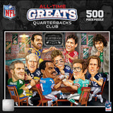 NFL Quarterbacks Club Puzzle 500 Piece All-Time Greats-0