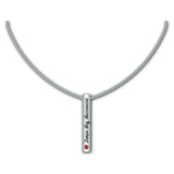 Tampa Bay Buccaneers Necklace Silver Bar-0