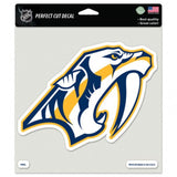 Nashville Predators Decal 8x8 Perfect Cut Color - Special Order-0