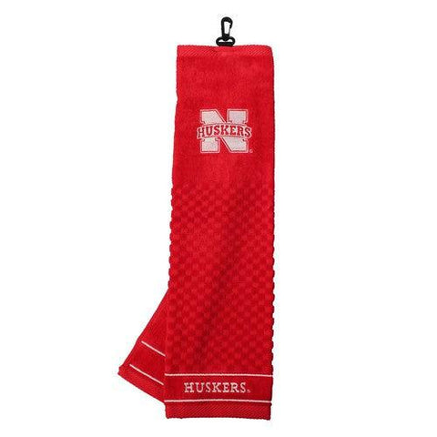 Nebraska Cornhuskers 16"x22" Embroidered Golf Towel - Team Fan Cave