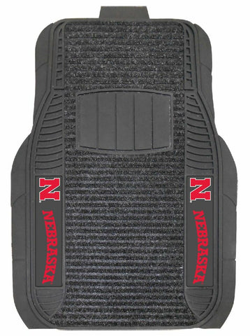 Nebraska Cornhuskers Car Mats - Deluxe Set